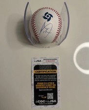 Hiromi Itoh Japan Autographed 2026 World Baseball Classic Baseball JSA COA