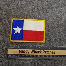 Vintage Texas Flag Patch T4