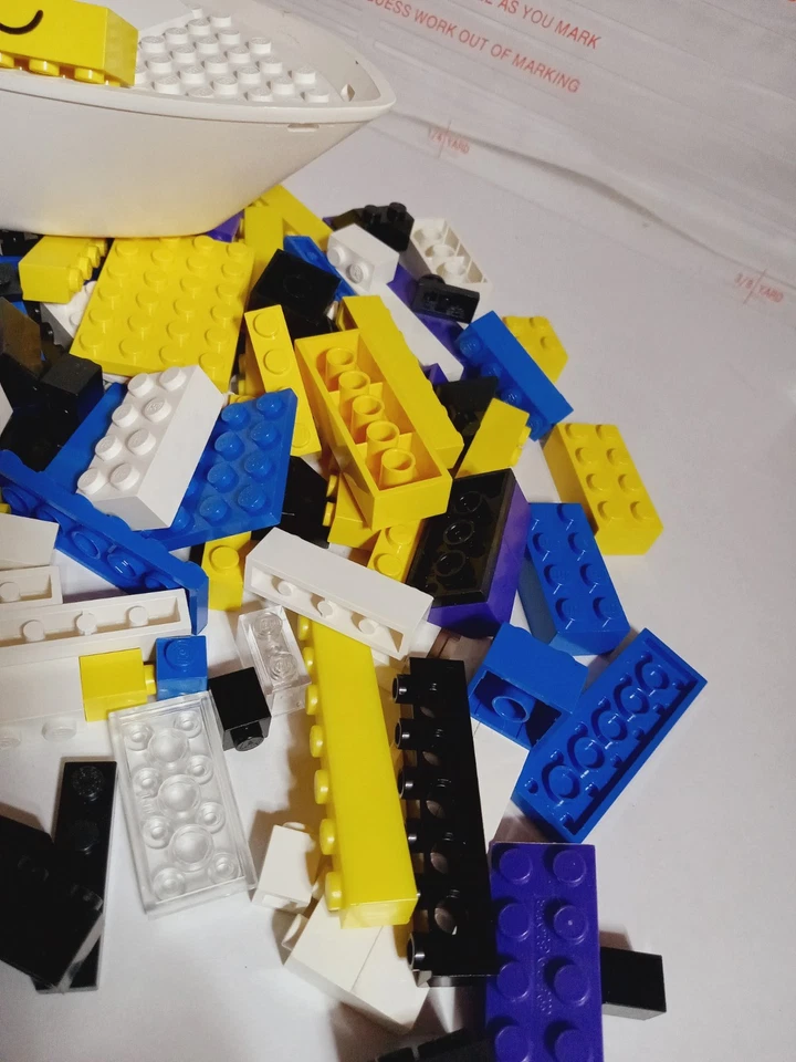 LEGO Coast Guard Boat Bulk Lot of 50+ Assorted Mixed Color Building Brick Pieces - Image 4 of 4