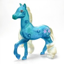 My Little Pony Dream Beauties Cristalino Translúcido Azul Brillante G1 De Colección Años 80