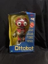 2001 TIGER OTTOBOT INTERACTIVE ROBOT RED box has Minor damage