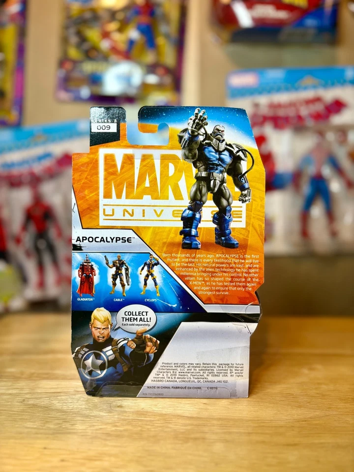 Marvel Universe Apocalypse  3.75" Scale Figure Series 3 #009 *2010 NIP  - Image 4 of 4