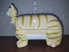 Bella CASA by GANZ Orange CAT Dish SPREADER Cheese BUTTER Stainless STEEL Rare!