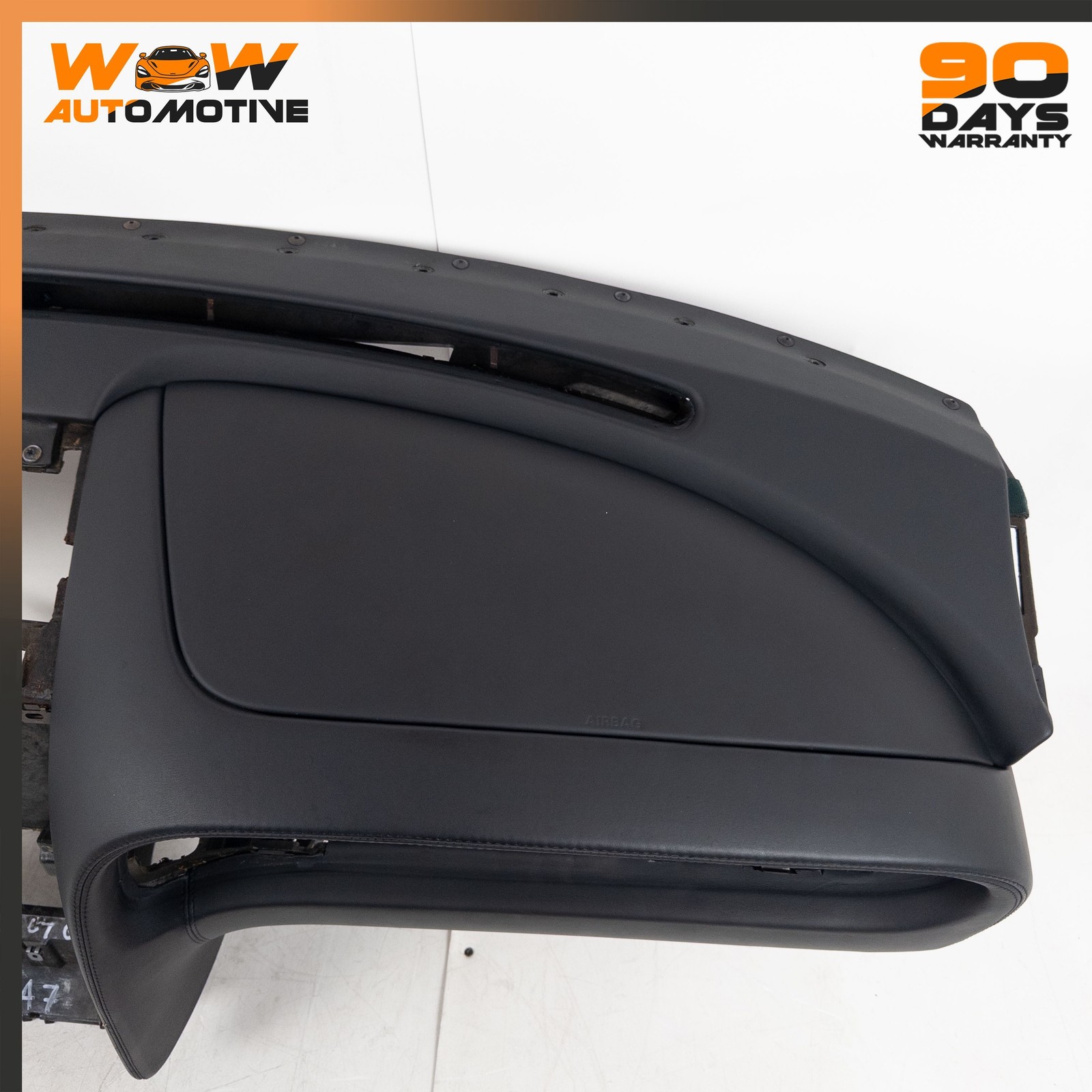 04-10 BENTLEY CONTINENTAL GT DASHBOARD INSTRUMENT PANEL TRIM BLACK OEM