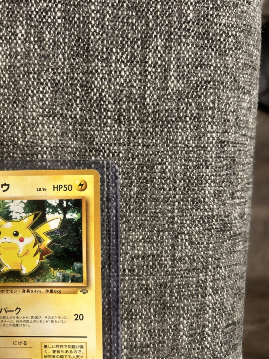 Pikachu No. 025 Jungle Old Back 1997 Vintage | Japanese Pokémon