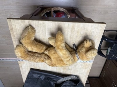 Vintage 1996 Hand Crafted Mohair Teddy Bear Jointed Nancy Krueger