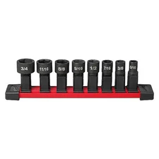 Milwaukee Tool 49-16-1640 8 Pc. Insider Box Ratchet Sae Socket Set
