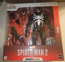 Marvel Legends Gamerverse Spider-Man 2 Venom 10.5  Action Figure Damaged Box