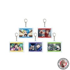 BEYBLADE x 05 Scene Photos Acrylic Keychain Complete Set 5 pieces per box 