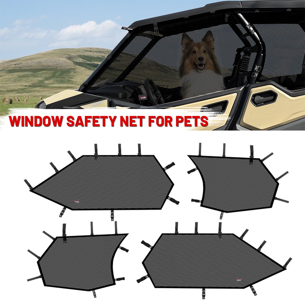 2024-2026 CFMOTO ZFORCE 950 Sport 4 UTV Soft Upper Door Nets Side
