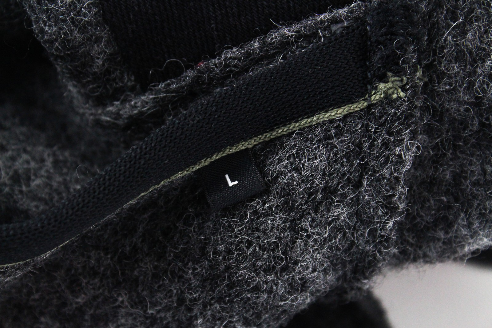 REPLAY Mens Coat L Grey Wool Blend Hooded Toggle Snaps Buttoned RRP€399 I image 6