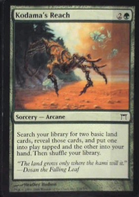 Kodama's Reach - Champions of Kamigawa: #225, Magic: The Gathering Lp C283