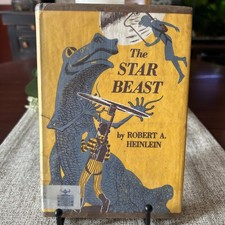 The Star Beast by Robert Heinlein 1st Edition 1954 Scribner's HCDJ Library Bnd