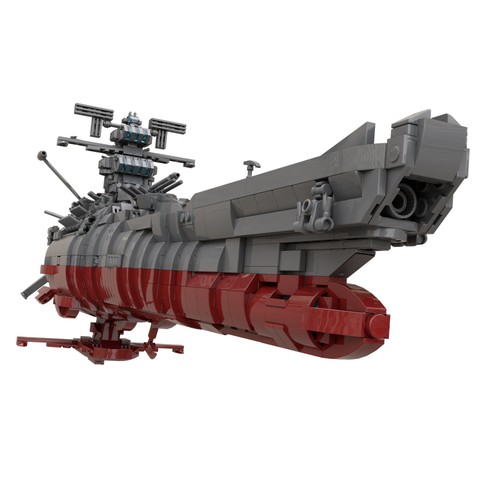 ZITIANYOUBUILD MOC-81382 Sci-fi Battleship 2163 Parts from 2199 Anime Series - Picture 5 of 5