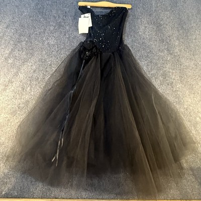 Isabel De Pedro MR CAT Frosted Bella Strapless Tulle Ball Gown Dress NWT US 4
