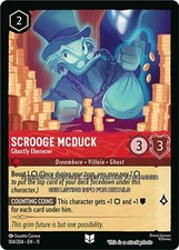 2026 Lorcana TCG Winterspell Scrooge McDuck - Ghostly Ebenezer 104/204 UC NM