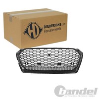 Diederichs Sport Grill KÜHlergrill Schwarz GlÄNzend Passend FüR Audi A5 Mit PDC