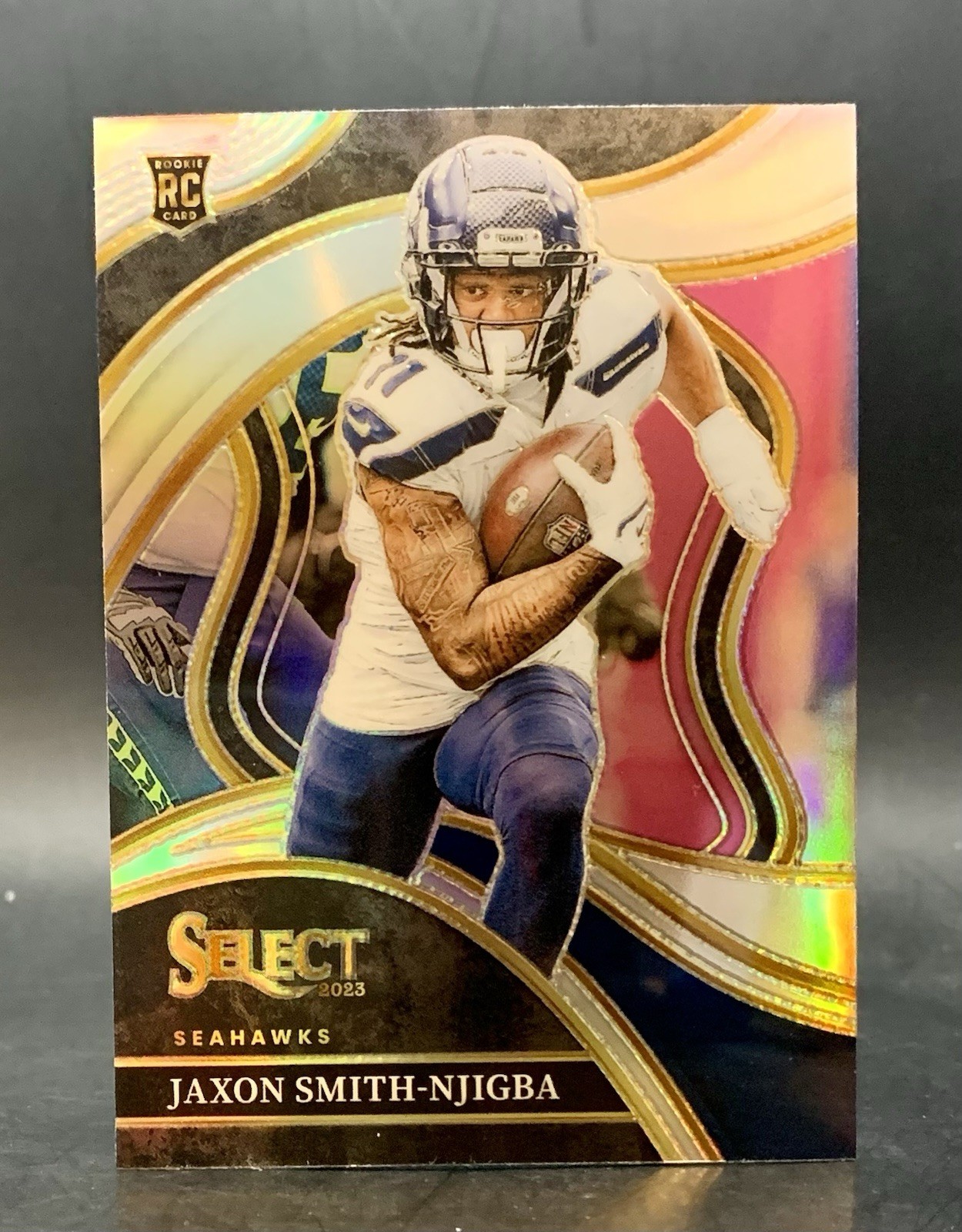 2023 Panini Select - Club Level - Silver Prizm - Jaxon Smith-Njigba Rookie Card