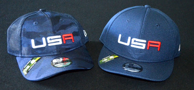 TWO New Era USA Ryder Cup Team 9Twenty 9FIFTY Adjustable 2020 Youth Golf Hats