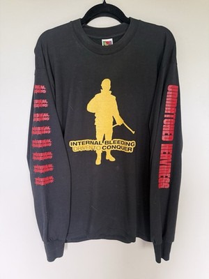 Internal Bleeding 1999 Driven To Conquer longsleeve vintage mint condition