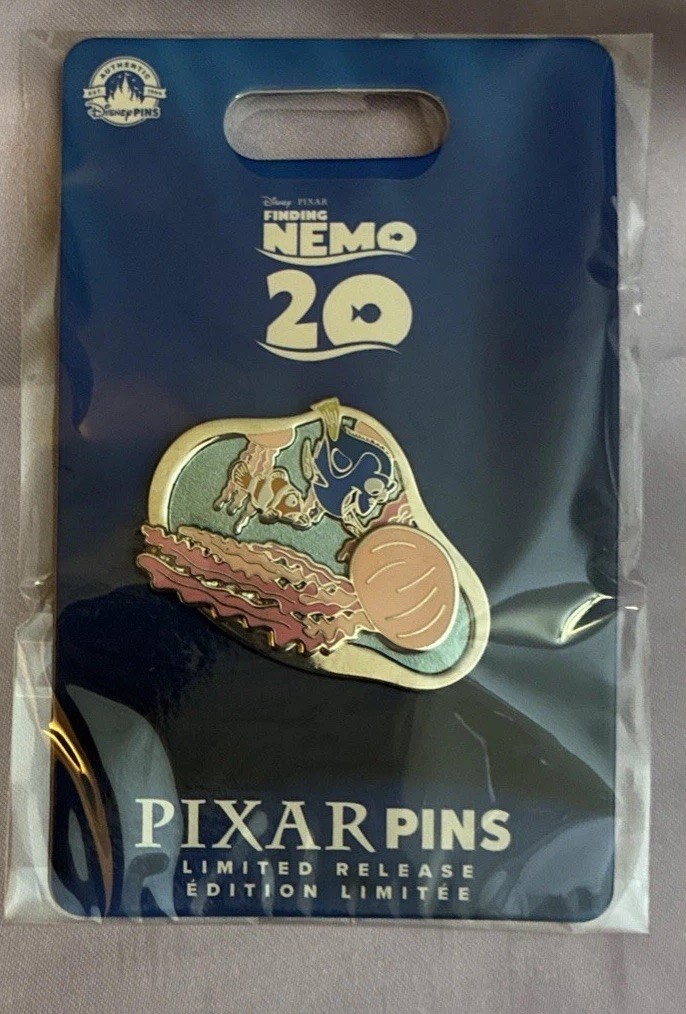 Disney Parks Finding Nemo 20th Anniversary 2023 Nemo & Dory LR Pin NEW