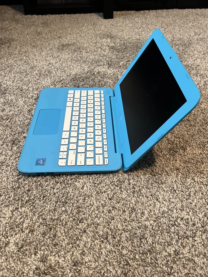 Portátil HP Stream 11 11,6" (32 GB, Intel Celeron N, 1,60 GHz, 4 GB) - azul Foto 3 de 4