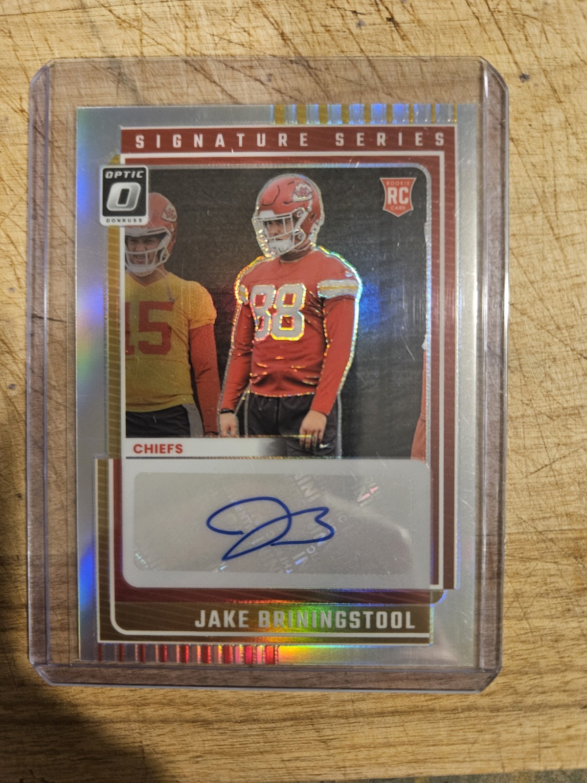 2025 Panini Donruss Optic - Signature Series Holo Jake Briningstool #SSH-9 AU RC