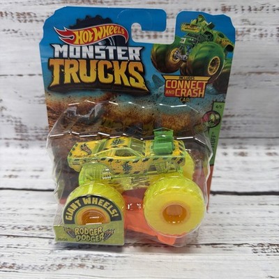 Hot Wheels Rodger Dodger Sick Stuff Monster Jam Truck 1:64 Diecast Trucks 2019