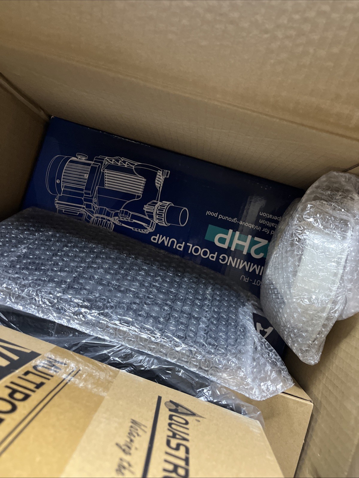 AQUASTRONG Sand Filter Pump for Above Ground Pool, 1/2 HP Pool Pump W/ Timer