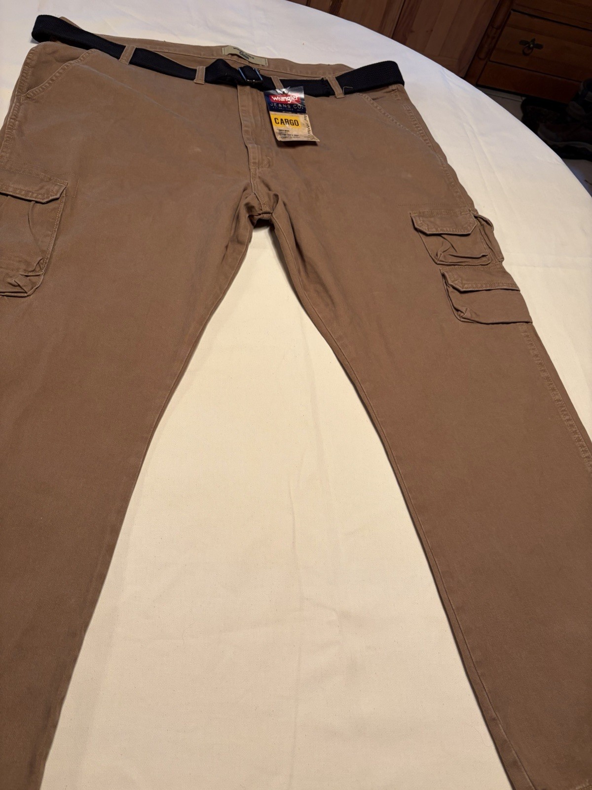 Mens 44x30 Brown Workwear  Utility Jeans Nwt