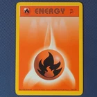 Fire Energy 126/130 - Base Set 2 - WOTC Vintage Pokemon Card - NM