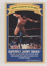1992 Good Humor Gold Bond Ice Cream Superfly Jimmy Snuka 0ad