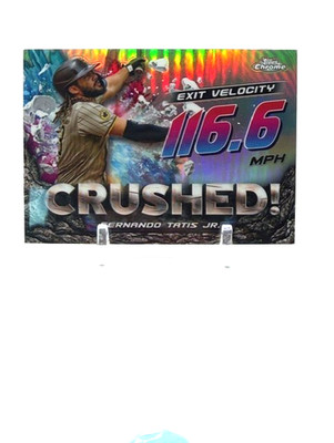 2024 Topps Chrome Update Series - Crushed Fernando Tatís Jr. #CR-11
