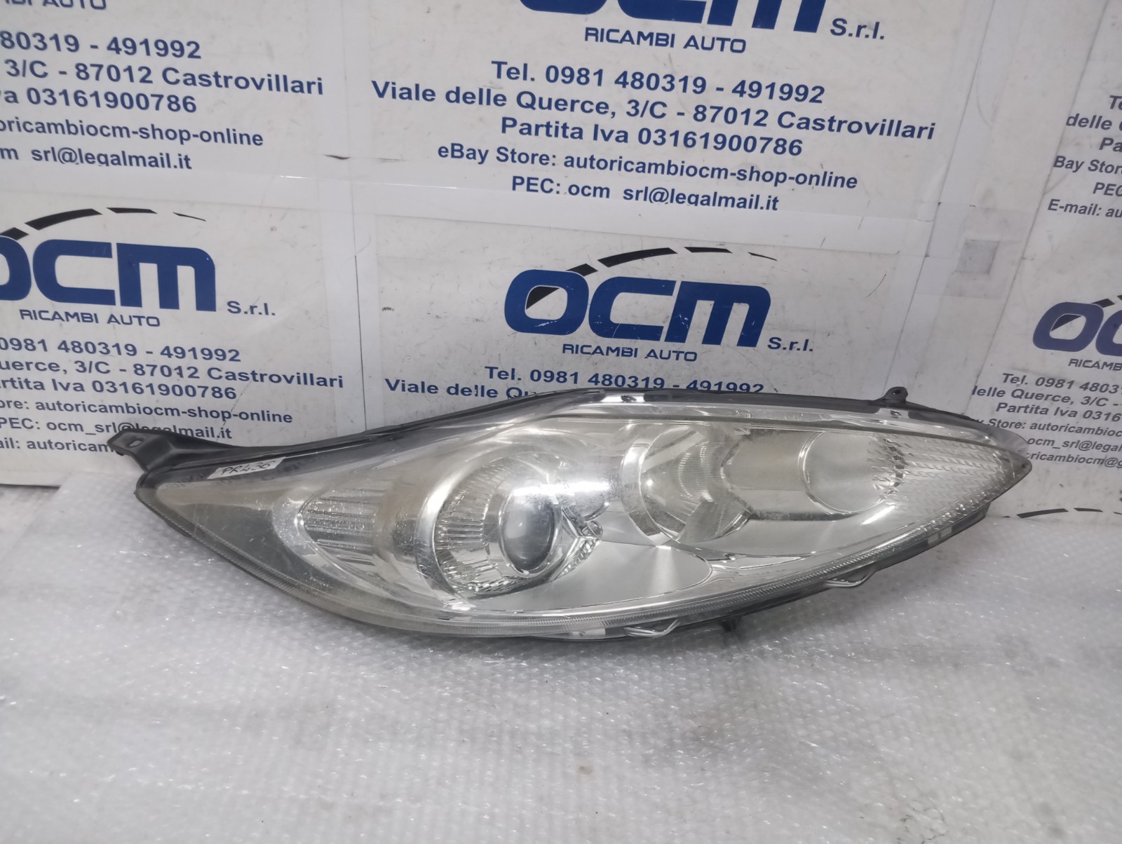 8A61-13W029-CF FARO PROIETTORE ANTERIORE DESTRO FORD FIESTA VI