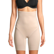 CUPID 5749 EXTRA FIRM High-Waisted THIGH SLIMMER Girdle Shorts SHAPEWEAR Sz 2XL