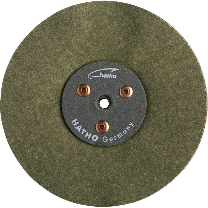 Disque à polir Cosima Soft Hatho coton siliconé vert Ø 125 x 30 mm