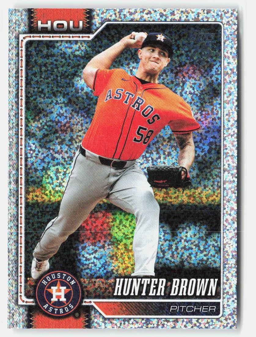 2026 Topps #264 Hunter Brown Confetti