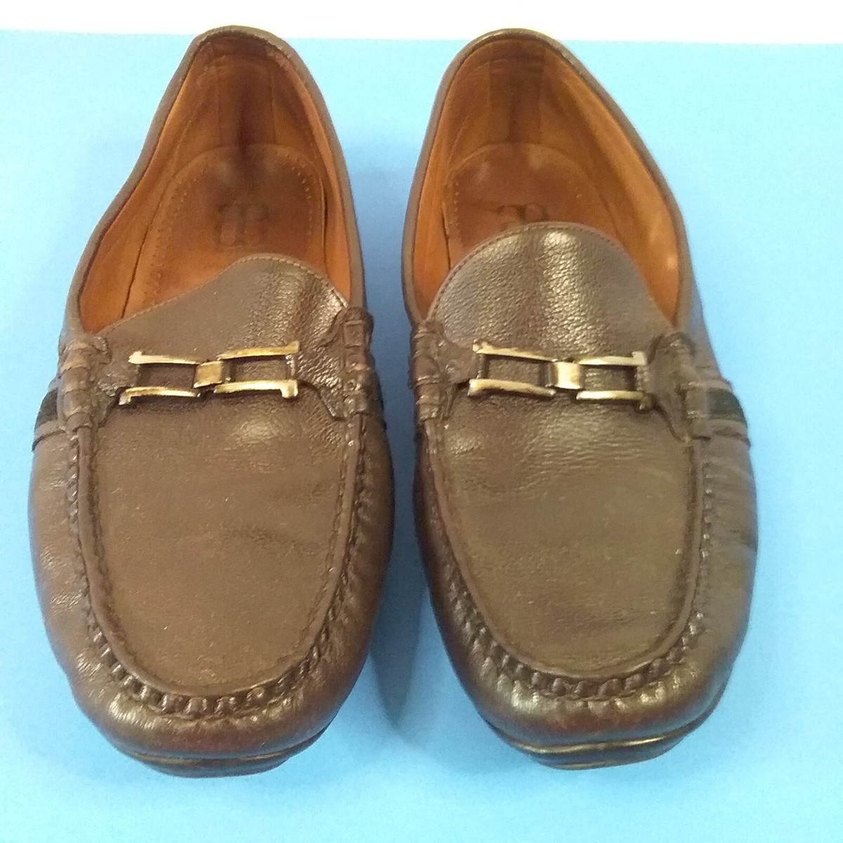 Allen Edmonds Mens Brown Highway 1 Loafers Shoes Size 13 D  display picture 3