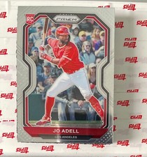 2021 Panini Prizm Base Tier II Jo Adell #191 Los Angeles Angels Rookie Card RC