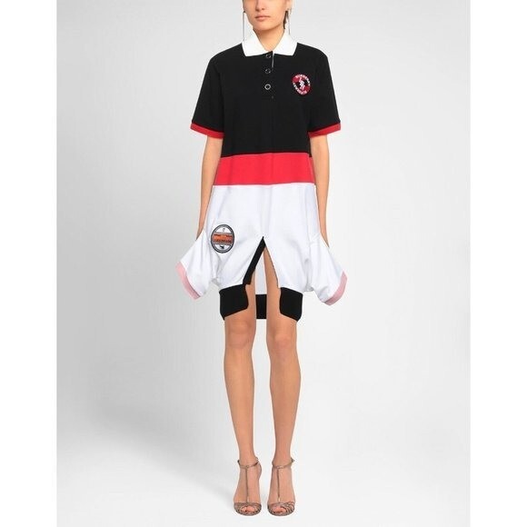 Burberry Upside Down Colorblock Polo Dress Size S | eBay