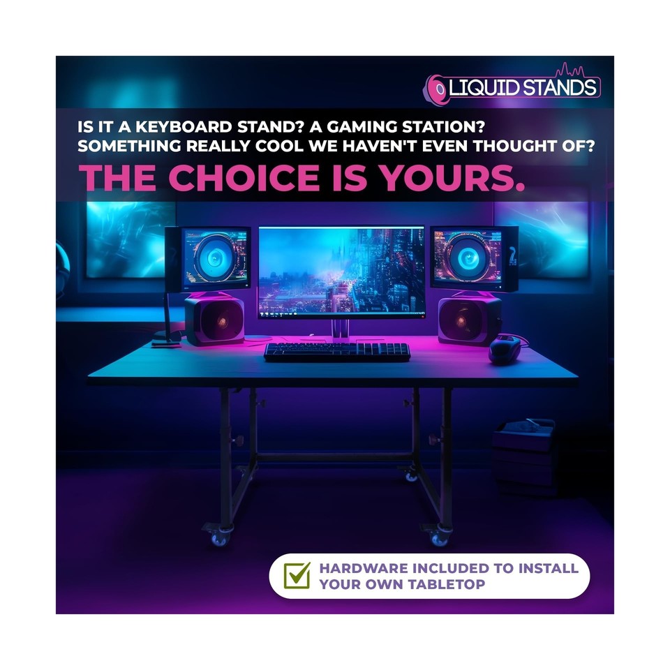 Piano Keyboard Stand Music Studio Desk for Music Production Electric