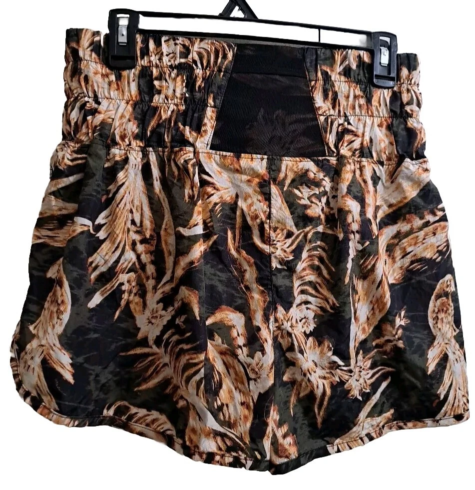 free-people-movement the way home high waisted hawaiian shorts