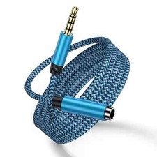 6Ft Headphone Extension Cable 3.5mm Male to Female Stereo Audio Cord for Headset