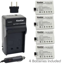 LP-E5 Battery & Normal Charger for Canon  Kiss F X2 X3, Rebel XS XSi  T1i