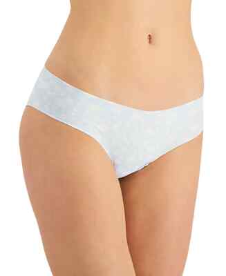 Jenni Women's No-Show Bikini Panty Underwear, Blue Daisy, Small