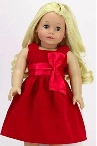 "Vestido a rayas con puntos para American Girl Maryellen 18" Ropa de muñeca ¡COMPLEMENTOS DE ENVÍO GRATUITO! - Imagen 6 de 12