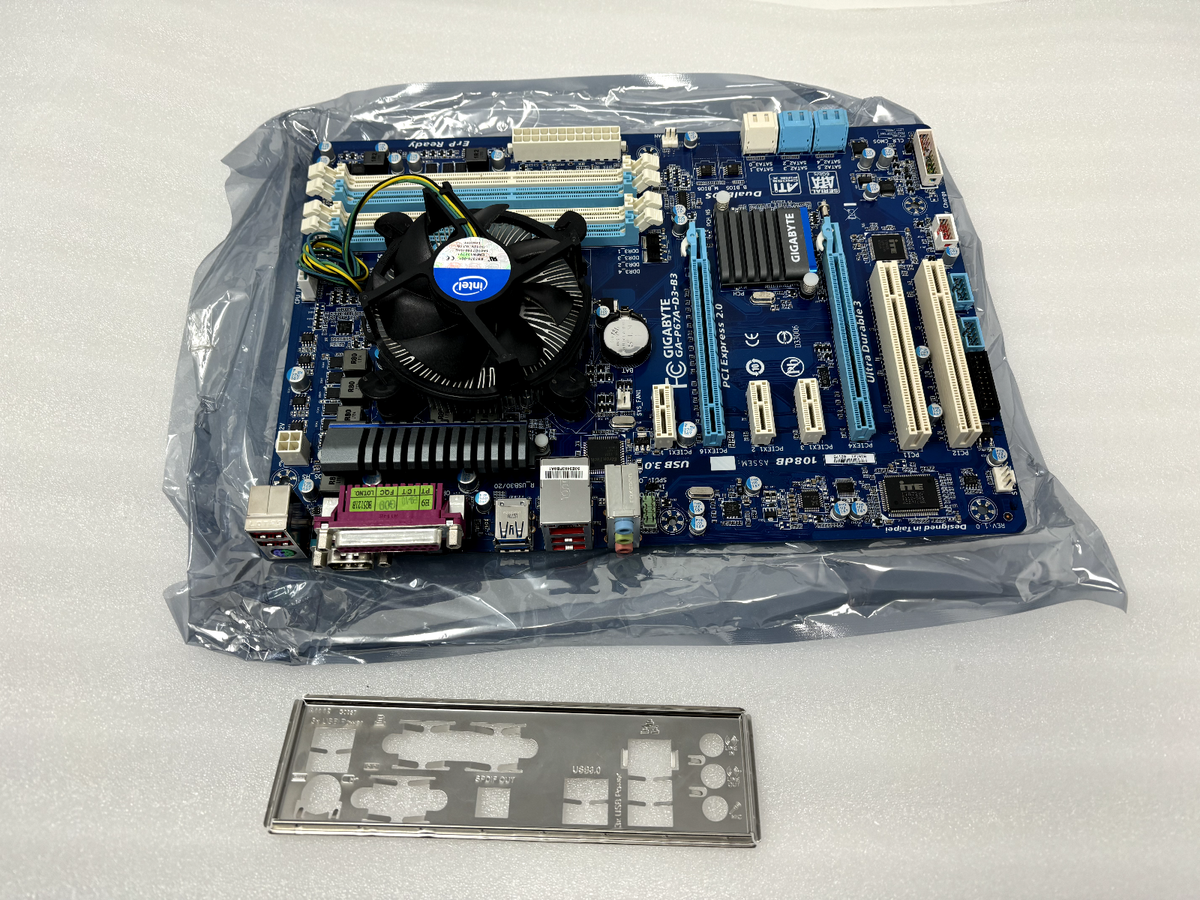 Gigabyte H61 Intel Core I5 2400 Motherboard I5 2400 Compatible