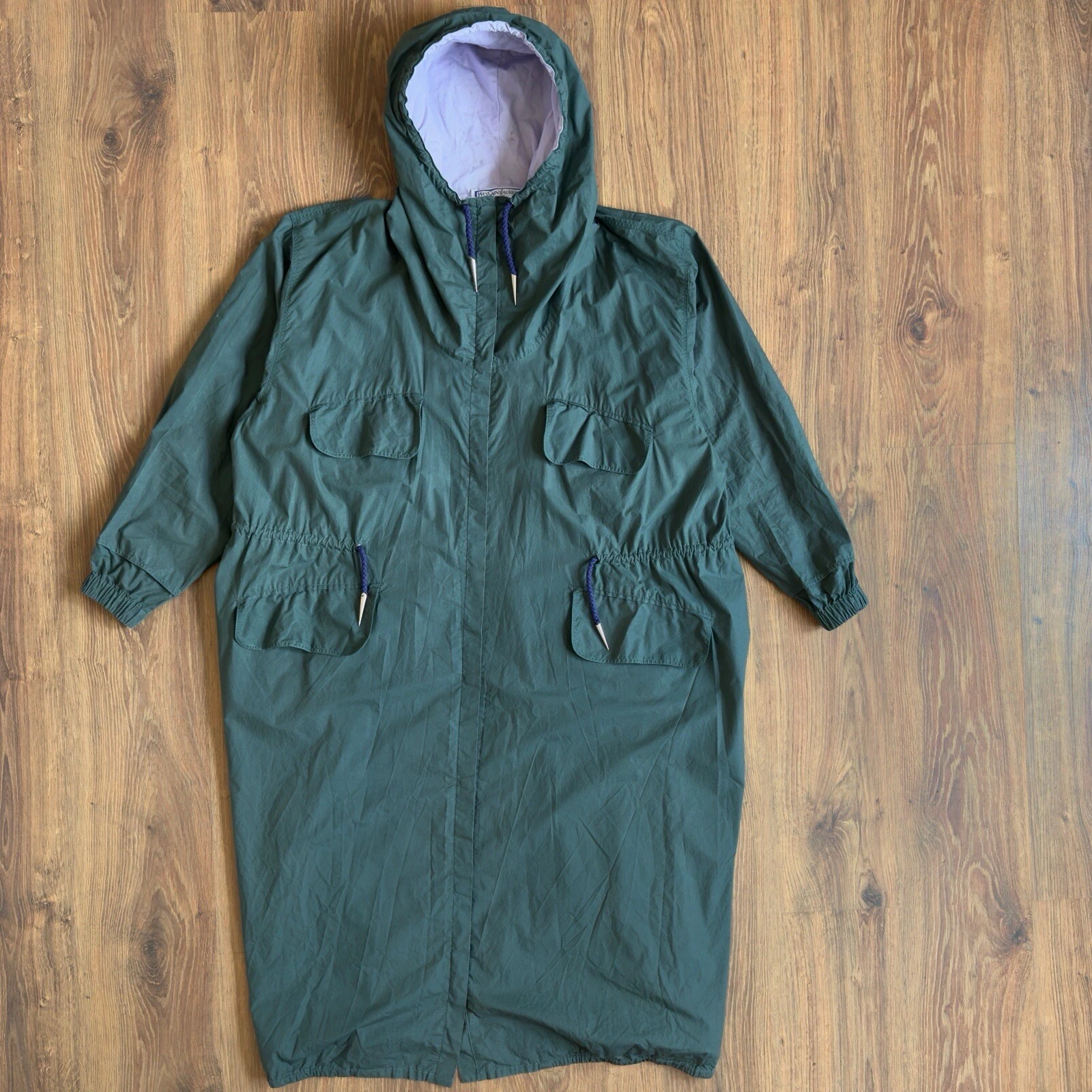 SAINT LAURENT (YSL) Giacca Mantello Vintage YSL Yves Saint Laurent Variazione Cappotto Taglia:40 Francia anni '90