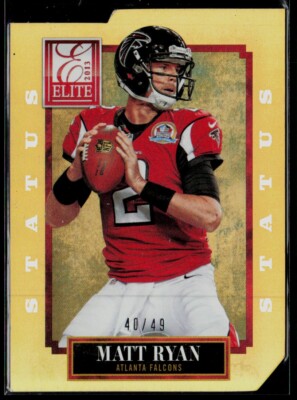 2013 Elite Status Gold Matt Ryan 40/49 Atlanta Falcons #4