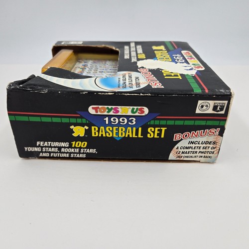 1993 Topps Toys 'R' Us - Baseball Set - 100 Cards & Photos - Sealed Box - Picture 3 of 7